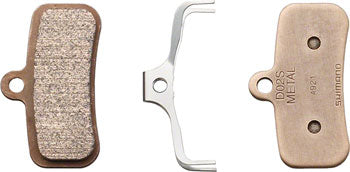 Shimano D02S METAL PAD W/O FIN, PAD SPRING, W/SPLIT PIN, 1 PAIR